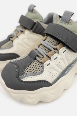 Кросівки Kimboo для хлопчика Біло-сірий 32 (20 см) (gy535 white-grey )