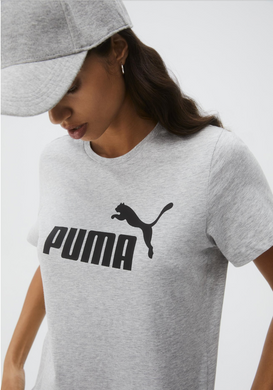 Футболка женская Puma Essentials Tee Серый (58677404 grey lav25 (L)
