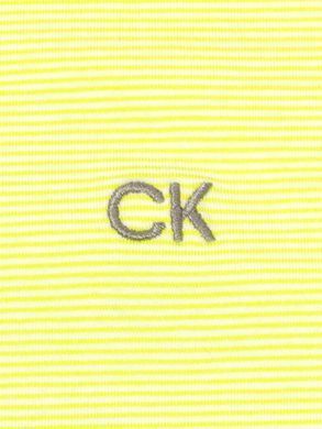 Рубашка поло Calvin Klein Blade мужская Calvin Klein Салатовая (C9769 lime lav25 (L)
