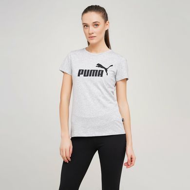 Футболка женская Puma Essentials Tee Серый (58677404 grey lav25 (L)