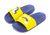 Шльопанці для дівчинки Plaazzo Синій з жовтим (XD8663 blue-yell (24-25 (14,5 см))
