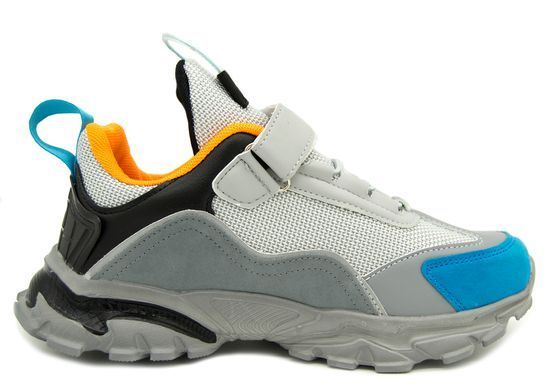 Кросівки для хлопчика CBT.T Синьо-Сірий (C9053-4 blue-grey (36 (22 см))