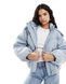 Короткая женская дутая куртка Levi's в стиле вестерн Голубой (S110786 blue (XS)