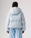 Короткая женская дутая куртка Levi's в стиле вестерн Голубой (S110786 blue (XS)