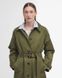 Водонепроницаемый Тренч-плащ Barbour Marie Dark Moss/Ancient Loden Tartan женская Хаки (Trench SP khaki lav25 (XS (34))