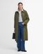 Водонепроницаемый Тренч-плащ Barbour Marie Dark Moss/Ancient Loden Tartan женская Хаки (Trench SP khaki lav25 (XS (34))