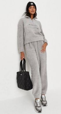 Теплі штани, джогери жіночі Missguided Сірий (zr9347950 grey (34)