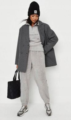 Теплые штаны, джогеры женские Missguided Серый (zr9347950 grey (34)