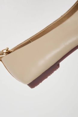 Балетки с цепочкой женские Anna Lucci Бежевый (DXT1175 beige (36 (24 см))