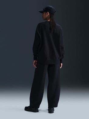 Світшот на флісі Nike Sportswear Phoenix Oversized Crew жіноча Чорний (DQ5733-010 black lav25 (XL)