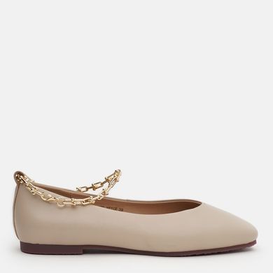 Балетки с цепочкой женские Anna Lucci Бежевый (DXT1175 beige (36 (24 см))
