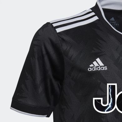 Оригінальна гостьова футболка Ювентус 22/23 Adidas дитяча Adidas Чорний (HI5942 JUVE black-white lav25 (9-10 years/140)