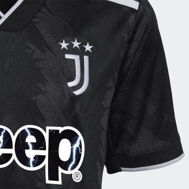 Оригінальна гостьова футболка Ювентус 22/23 Adidas дитяча Adidas Чорний (HI5942 JUVE black-white lav25 (9-10 years/140)