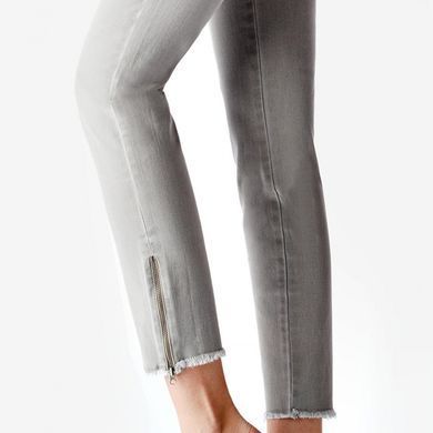 Серые джинсы детские с молниями Calzedonia (modp0587 grey (158-170 (12-16 лет))
