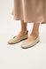 Балетки с цепочкой женские Anna Lucci Бежевый (DXT1175 beige (36 (24 см))