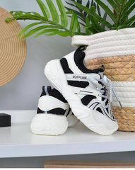 Кросівки для хлопчика Paliament Біло-Чорний (a217-6 white-black (30 (18,5 см))