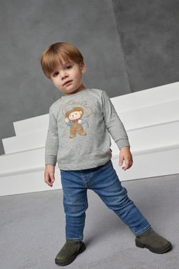 Комплект Levi's 2в1 для малюків: кофта та джинси Сіро-синій (424 set pvu grey (62 (3m))