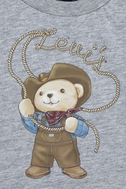Комплект Levi's 2в1 для малюків: кофта та джинси Сіро-синій (424 set pvu grey (62 (3m))
