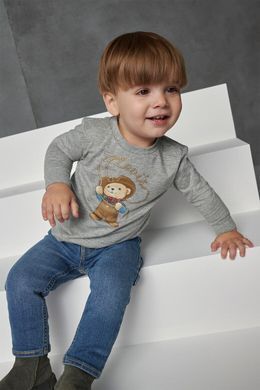 Комплект Levi's 2в1 для малюків: кофта та джинси Сіро-синій (424 set pvu grey (62 (3m))