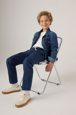 Штаны хлопковые на резинке Levi's для мальчика Синий 110 см (5 лет) (221 pvu blue)