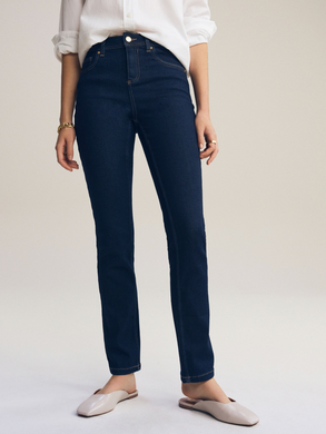 Джинси High Waist жіночі Calzedonia Темно-синій (modp0448 d-blue (S (36))