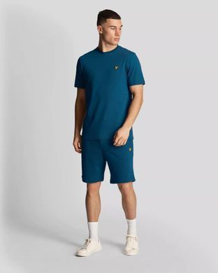 Однотонна футболка Lyle & Scott чоловіча Синій (W892 navy lav25 (XXL)
