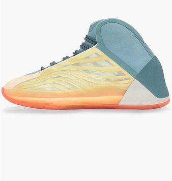 Кроссовки Adidas Yeezy QNTM Hi-Res Coral Мужские Оранжево-синий 42.5 (27 см) Код: HP6595 hireco
