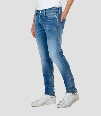 Джинсы Replay Hyperflex Anbass Slim Fit мужские Светло-синий (M914Y blue lav25 (30)