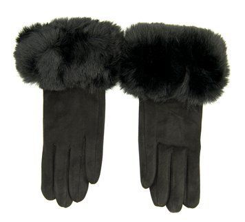 Перчатки женские Ronaerdo Черный (DR164 black (all size (длина 24 см)))