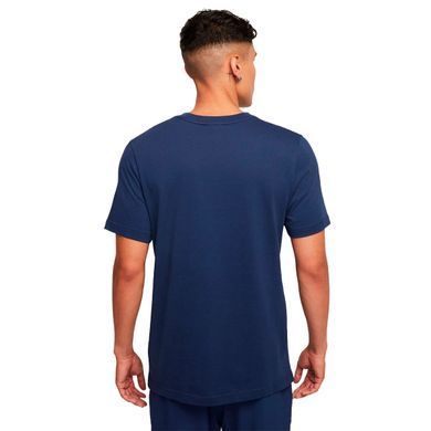 Футболка Nike Swoosh Air з графічним принтом чоловіча Синій (Air Graphi tee navyvolt lav25 (S))