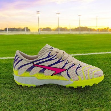 Сороконожки для детей by Soccer's Бежевый с розовыми вставками (SAHS 024K beige-pink (31 (20,5 см))