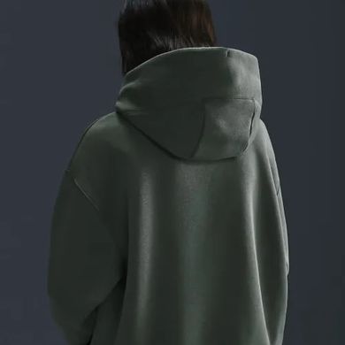Толстовка на флісі Nike Sportswear Phoenix Fleece з капюшоном оверсайз Pullover жіноча Зелений (DQ5860-338 green lav25 (XS)