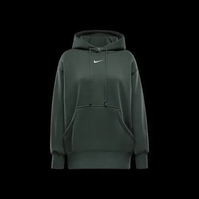 Толстовка на флісі Nike Sportswear Phoenix Fleece з капюшоном оверсайз Pullover жіноча Зелений (DQ5860-338 green lav25 (XS)