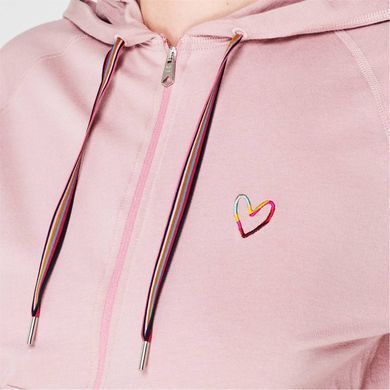 Толстовка Paul Smith женская с капюшоном на молнии из трикотажного джерси SWIRL Розовый (PS5700m pink lav25 (M)