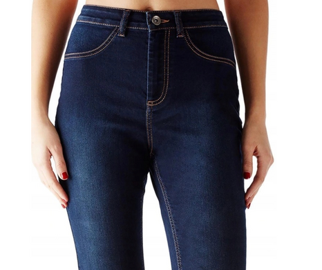 Джинси High Waist жіночі Calzedonia Темно-синій (modp0448 d-blue (S (36))