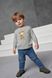 Комплект Levi's 2в1 для малюків: кофта та джинси Сіро-синій (424 set pvu grey (62 (3m))