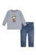 Комплект Levi's 2в1 для малюків: кофта та джинси Сіро-синій (424 set pvu grey (62 (3m))