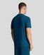 Однотонна футболка Lyle & Scott чоловіча Синій (W892 navy lav25 (XXL)