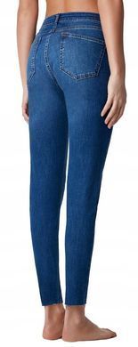 Джинсы скинные со съемными шпильками для девочек Calzedonia Синий (MODP0708 blue1 (158-170 (12-16 лет))