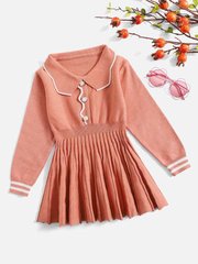 Платье для девочки SHEIN Персиковый (6710 peach (110 см (5 лет))