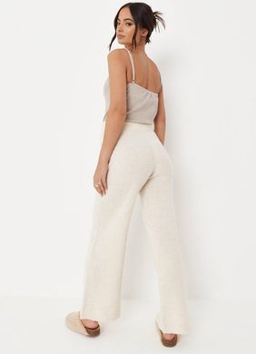Теплые штаны для беременных женские Missguided Кремовый (mt111971 cream (42)
