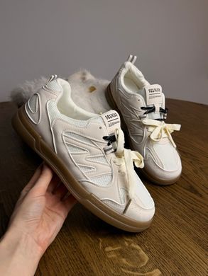 Кросівки, кеди L&M жіночі Бежевий 36 (23,5 см) (l175 beige)