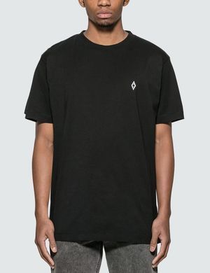 Футболка MARCELO BURLON Cross Regular - чорна чоловіча (Marcelo X Tee black lav25 (S))