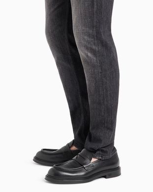Зауженные джинсы Emporio Armani 6D1J75-1D87Z-0006 для мужчин Черный (6D1J75 black lav25 (w32x32L J75 (ML))