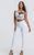 Белые джинсы женские Calzedonia (modp0585 white (S (36))