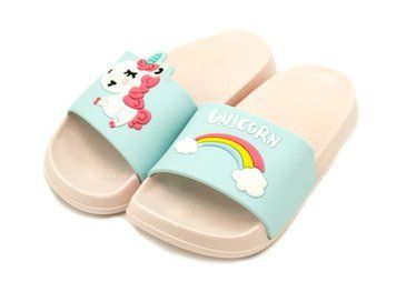 Шльопанці для дівчинки Plaazzo Рожево-голубий (XD8663 pink-blue (34-35 (19,5 см))