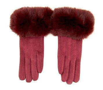 Перчатки женские Ronaerdo Вишневый (DR164 cherry (all size (длина 24 см)))