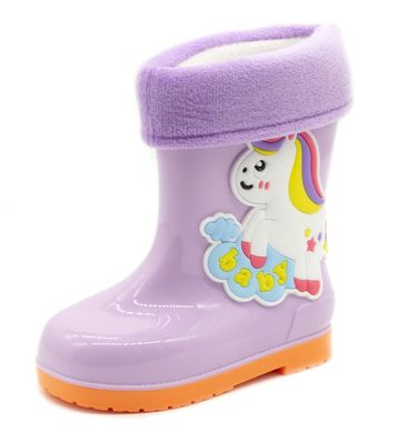 Резиновые сапоги для девочки BBT Kids Фиолетовый (M5895-2 purple (29-190 мм)