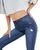 Джинсы скинные со съемными шпильками для девочек Calzedonia Синий (MODP0708 blue1 (158-170 (12-16 лет))