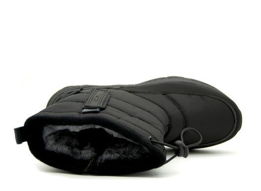 Дутики для мальчика Bonote Черный (B9086 black (36 (22,5 см))